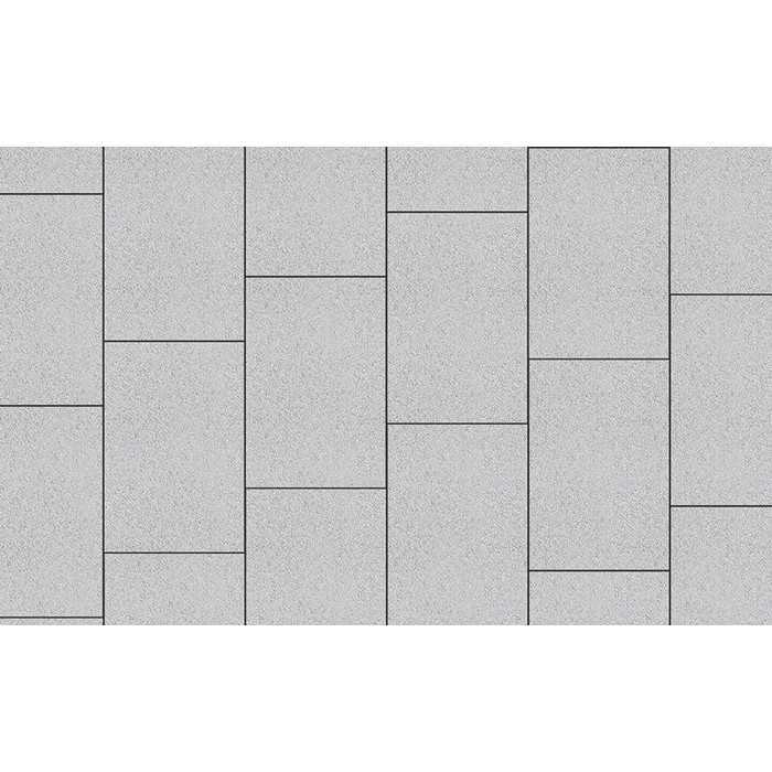 Плитка тротуарная Прямоугольник (Ла-Линия) Б.14.П.8 Стоунмикс белый, 750x500x80 мм